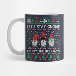 Let's Stay Gnome Mug